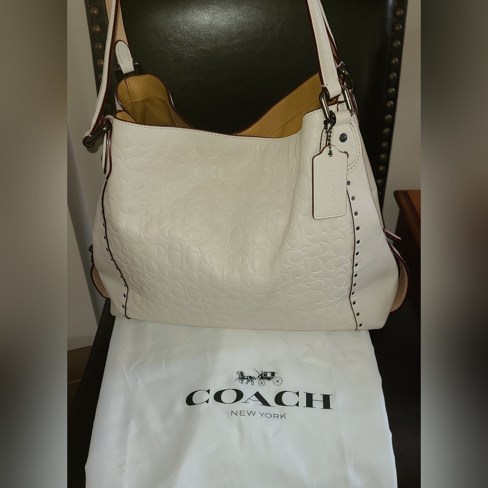 COACH 1941 Signature Edie, chaulk